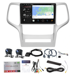 JEEP GRAND CHEROKEE 2008-2013 ANDROID GPS USB WIFI BLUETOOTH CARPLAY ANDROID AUTO 6GB 128GB MODEM SIM KAMERY QLED